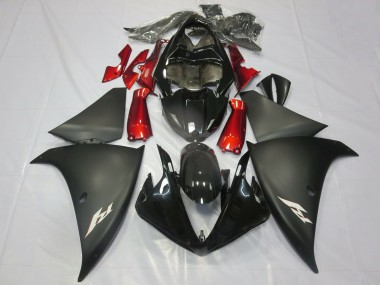 Carenados Moto Yamaha R1 2012-2014 - Negro Brillante Negro Mate Rojo Fabricantes