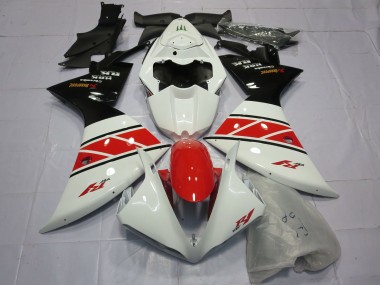 Carenados Moto Yamaha R1 2012-2014 - Blanco Rojo Negro Fabricantes