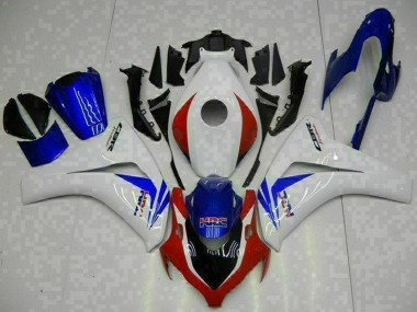 Carenado Moto Honda CBR1000RR 2008-2011 - Blanco Rojo Azul HRC Fabricantes
