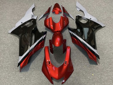 Carenados Moto Yamaha R6 2017-2023 - Gris Rojo Negro Brillante Fabricantes