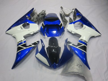 Carenados Moto Yamaha R6 2005 - Azul Blanco Negro Brillante Fabricantes
