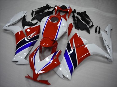 Carenado Moto Honda CBR1000RR 2012-2016 - Blanco Rojo Azul Fabricantes