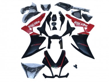 Carenados Moto ABS Aprilia RSV4 1000 2009-2015 - Negro Mate Rojo Fabricantes