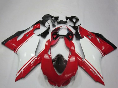 Carenados Moto Ducati 1199 2011-2014 - Blanco Rojo Negro OEM Estilo Fabricantes