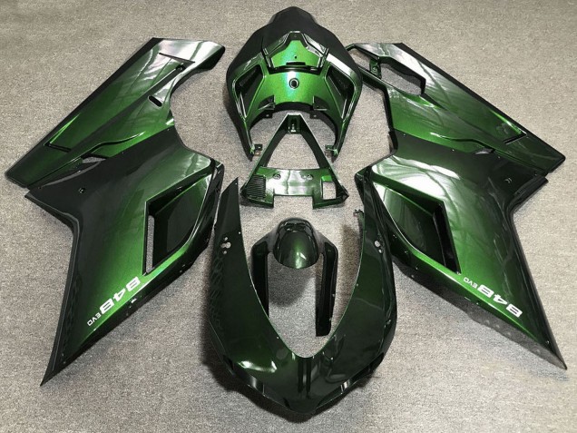 Carenados Moto Ducati 848 2007-2014 - Verde Fabricantes