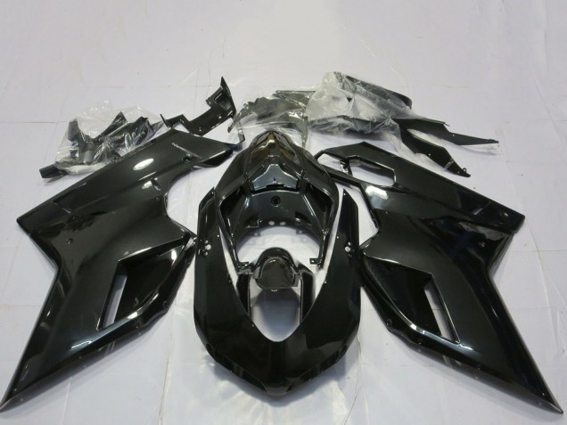 Carenados Moto Ducati 848 1098 1198 2007-2014 - Negro Brillante Fabricantes