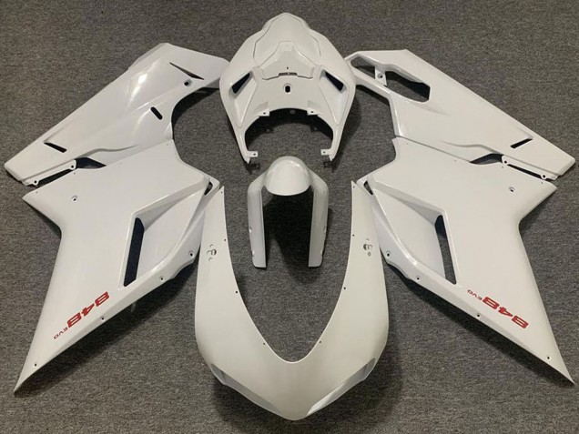 Carenado Moto Ducati 848 2007-2014 - Blanco Perla Fabricantes