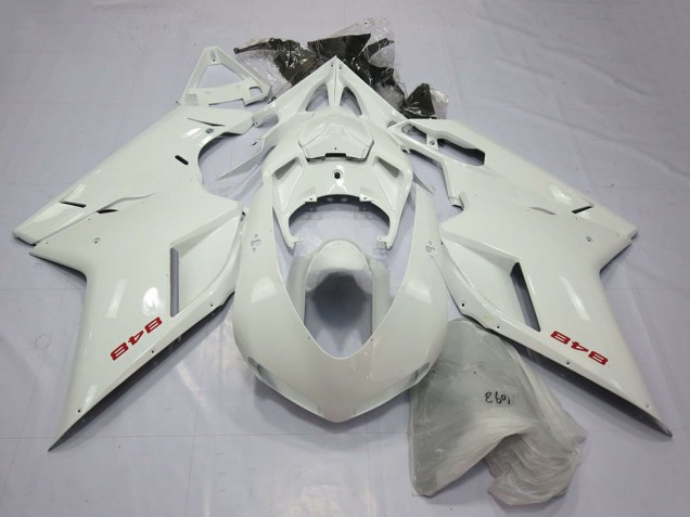 Carenados Moto Ducati 848 2007-2014 - Blanco Perla Fabricantes