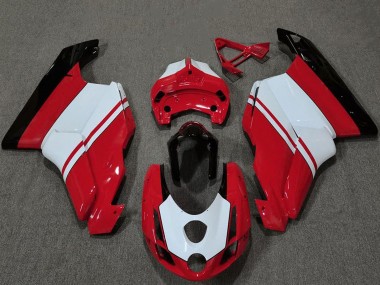 Carenados Moto Ducati 749 999 2003-2004 - Blanco Rojo Negro Brillante Fabricantes