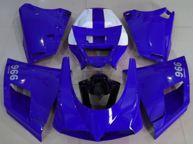 Carenados Moto Ducati 996 1993-2005 - Azul Negro Fabricantes