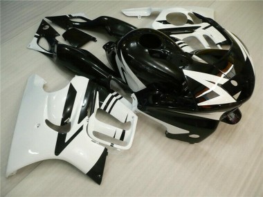 Carenados Moto Honda CBR600 F3 1995-1996 - Blanco Negro Brillante Fabricantes