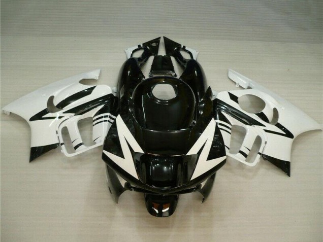 Carenados Moto Honda CBR600 F3 1995-1996 - Blanco Negro Brillante Fabricantes