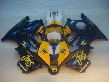 Carenados Moto Honda CBR600 F3 1995-1996 - Azul Amarillo Joes Fabricantes