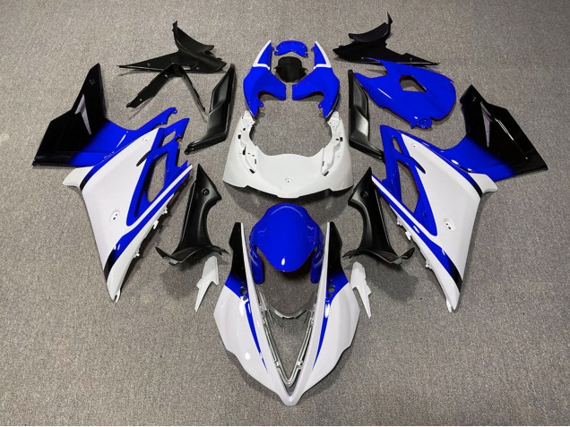 Carenados Moto Triumph Daytona 675 2013-2016 - Blanco Azul Negro Brillante Fabricantes