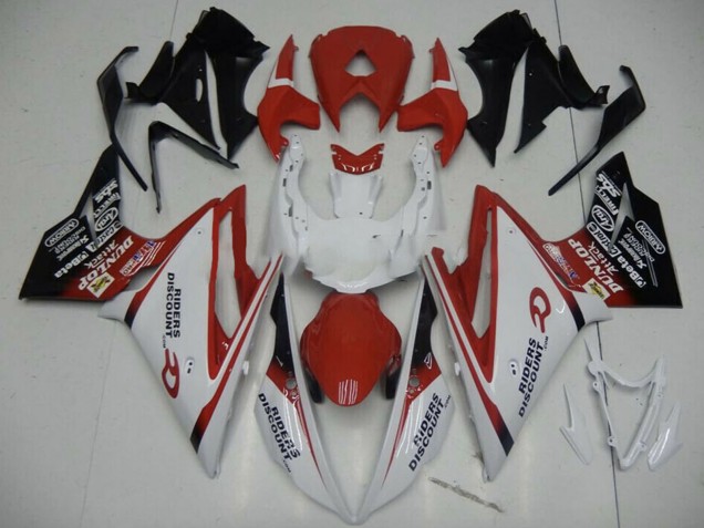Carenado Moto Triumph Daytona 675 2013-2016 - Blanco Rojo Negro Brillante Fabricantes