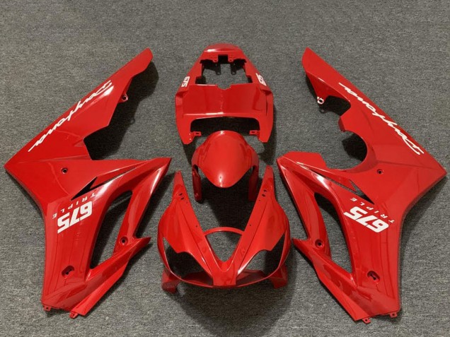 Carenados Moto Triumph Daytona 675 2006-2008 - Rojo Fabricantes