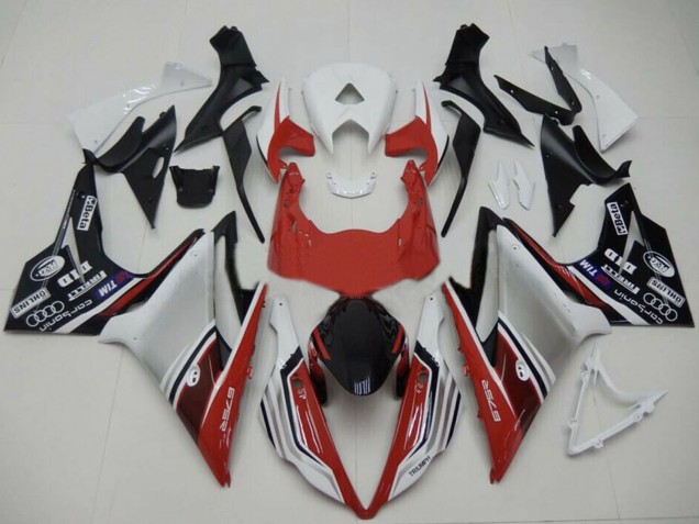 Carenados Moto Triumph Daytona 675 2013-2016 - Blanco Rojo Plata Negro Brillante Fabricantes