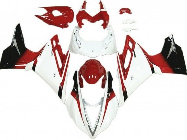 Carenados Moto Triumph Daytona 675 2013-2016 - Blanco Rojo Negro Brillante Fabricantes