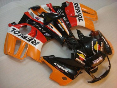 Carenados Moto Honda CBR600 F3 1995-1996 - Naranja Blanco Rojo Negro Brillante Repsol Fabricantes