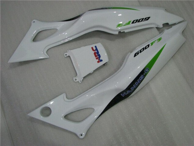 Carenados Moto Honda CBR600 F3 1995-1996 - Blanco Plata Verde Hannspree Fabricantes