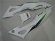 Carenados Moto Honda CBR600 F3 1995-1996 - Blanco Plata Verde Hannspree Fabricantes