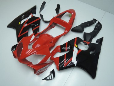 Carenado Moto Honda CBR600 F4i 2001-2003 - Rojo Negro Brillante Fabricantes
