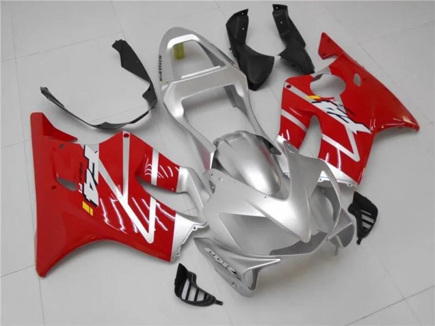Kits Carenados Moto Honda CBR600 F4i 2001-2003 - Plata Rojo Fabricantes