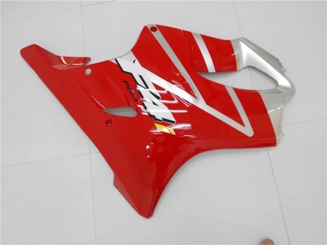 Kits Carenados Moto Honda CBR600 F4i 2001-2003 - Plata Rojo Fabricantes