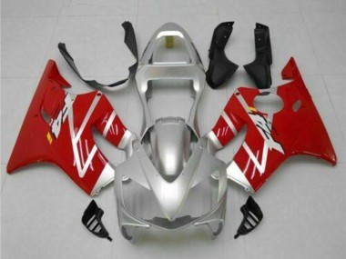 Kits Carenados Moto Honda CBR600 F4i 2001-2003 - Plata Rojo Fabricantes