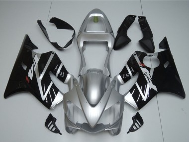 Carenado Moto Honda CBR600 F4i 2001-2003 - Plata Negro Brillante Fabricantes