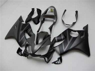 Kits Carenado Moto Honda CBR600 F4i 2001-2003 - Negro Mate Gris Fabricantes