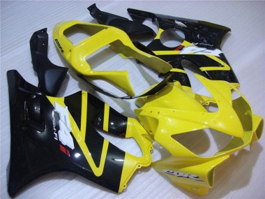 Carenado Moto Honda CBR600 F4i 2001-2003 - Amarillo Negro Brillante Fabricantes