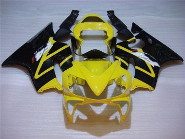 Carenado Moto Honda CBR600 F4i 2001-2003 - Amarillo Negro Brillante Fabricantes