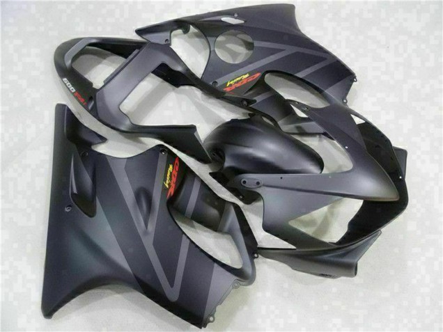 Carenado Moto Honda CBR600 F4i 2001-2003 - Negro Mate Gris Fabricantes
