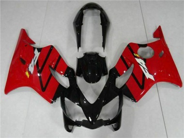 Carenado Moto Honda CBR600 F4i 2004-2007 - Rojo Negro Brillante Fabricantes