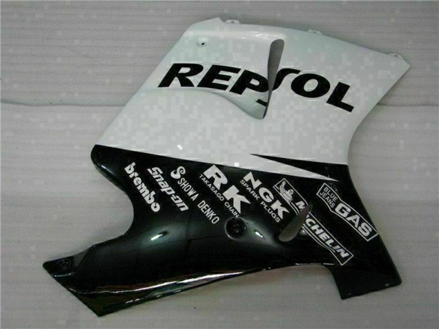 Carenados Moto Honda CBR1100XX Blackbird 1996-2007 - Blanco Negro Brillante Repsol Fabricantes