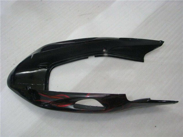 Carenados Moto ABS Honda CBR1100XX Blackbird 1996-2007 - Negro Brillante Rojo Llama Fabricantes