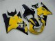 Carenados Moto Suzuki GSXR 600/750 2001-2003 - Amarillo Azul Oscuro Negro Brillante Fabricantes