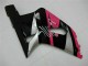 Carenados Moto Suzuki GSXR 600/750 2001-2003 - Rosa Plata Negro Brillante Fabricantes