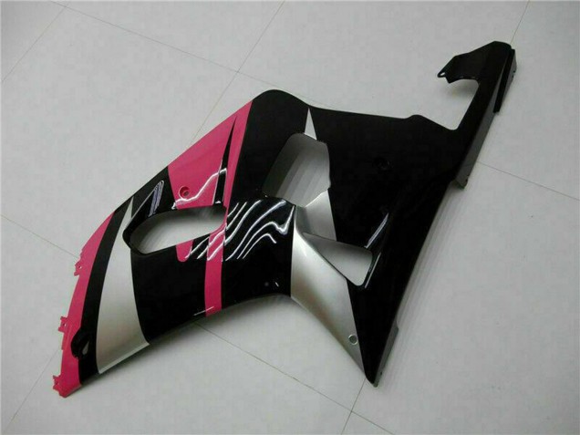 Carenados Moto Suzuki GSXR 600/750 2001-2003 - Rosa Plata Negro Brillante Fabricantes