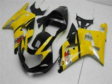 Carenados Moto Suzuki GSXR 600/750 2001-2003 - Amarillo Negro Fabricantes