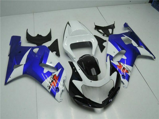 Carenados Moto Suzuki GSXR 600/750 2001-2003 - Blanco Azul Negro Fabricantes