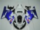 Carenados Moto Suzuki GSXR 600/750 2001-2003 - Blanco Azul Negro Fabricantes