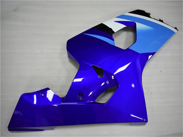 Carenado Moto Suzuki GSXR 600/750 2004-2005 - Blanco Azul Negro Fabricantes