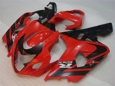 Carenados Moto Suzuki GSXR 600/750 2004-2005 - Rojo Negro Fabricantes