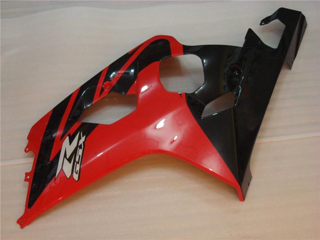 Carenados Moto Suzuki GSXR 600/750 2004-2005 - Rojo Negro Fabricantes