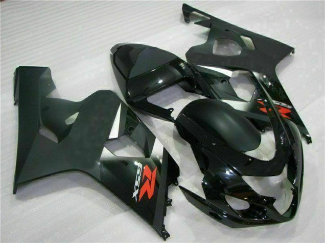 Carenados Moto Suzuki GSXR 600/750 2004-2005 - Negro Brillante Negro Mate Rojo Calcomanía Fabricantes