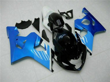 Carenados Moto Suzuki GSXR 600/750 2004-2005 - Blanco Azul Negro Fabricantes