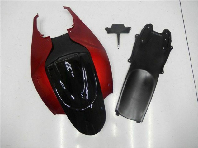 Carenado Moto Suzuki GSXR 600/750 2006-2007 - Rojo Negro Brillante Fabricantes