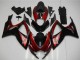 Carenado Moto Suzuki GSXR 600/750 2006-2007 - Rojo Negro Brillante Fabricantes